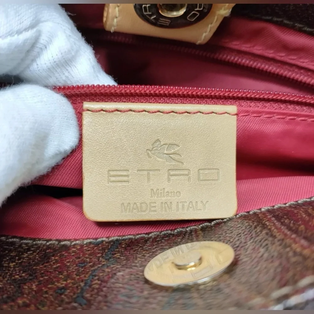 Etro‎ Paisley Boston Handbag
